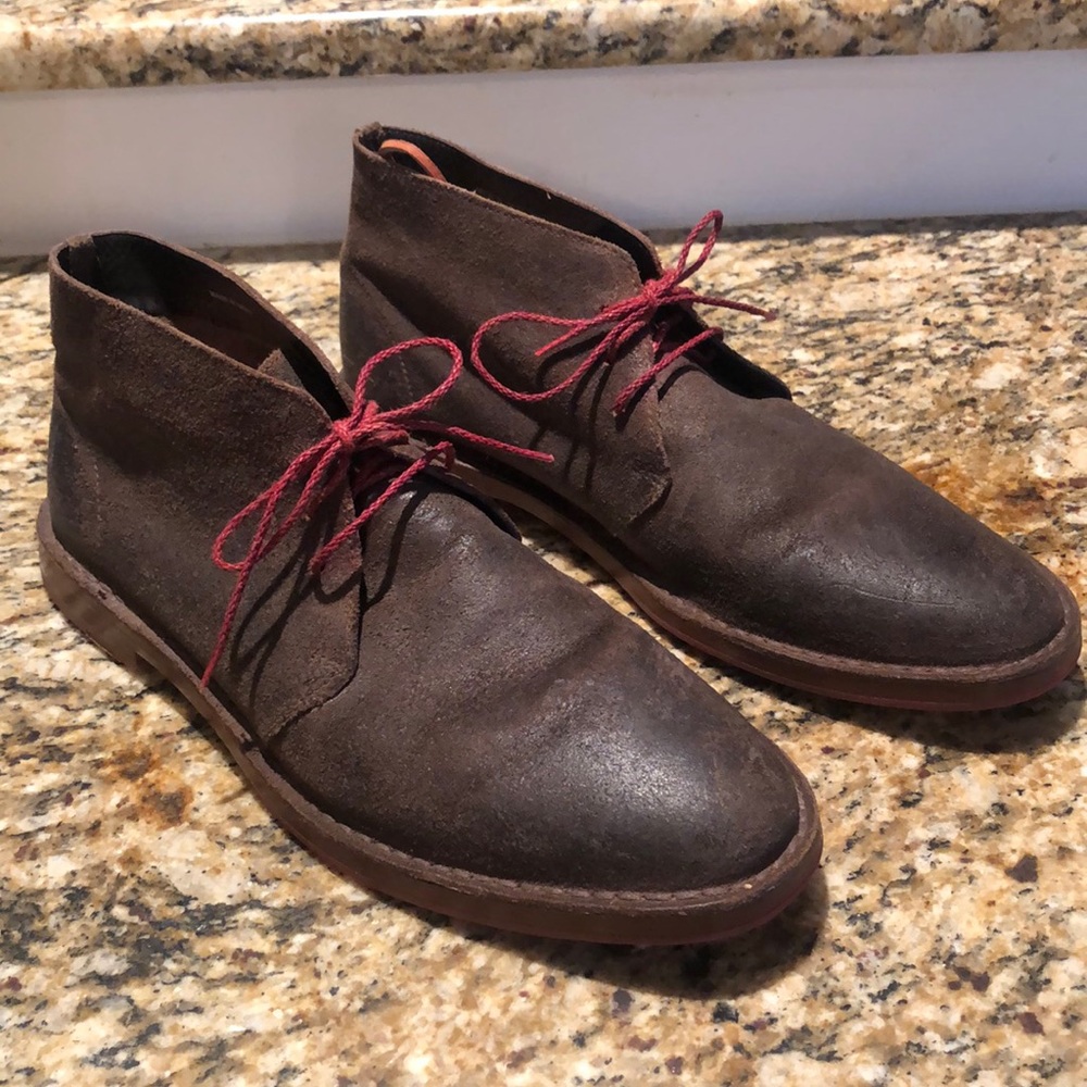 Cole Haan Distressed Chukka Boots